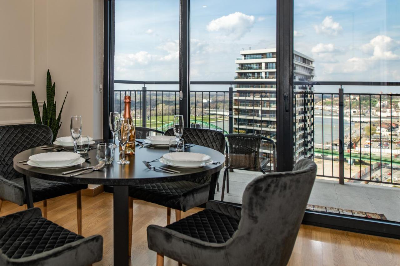 Luxury Stay In Belgrade Waterfront With Views Eksteriør bilde