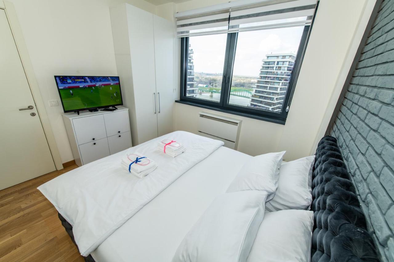 Luxury Stay In Belgrade Waterfront With Views Eksteriør bilde