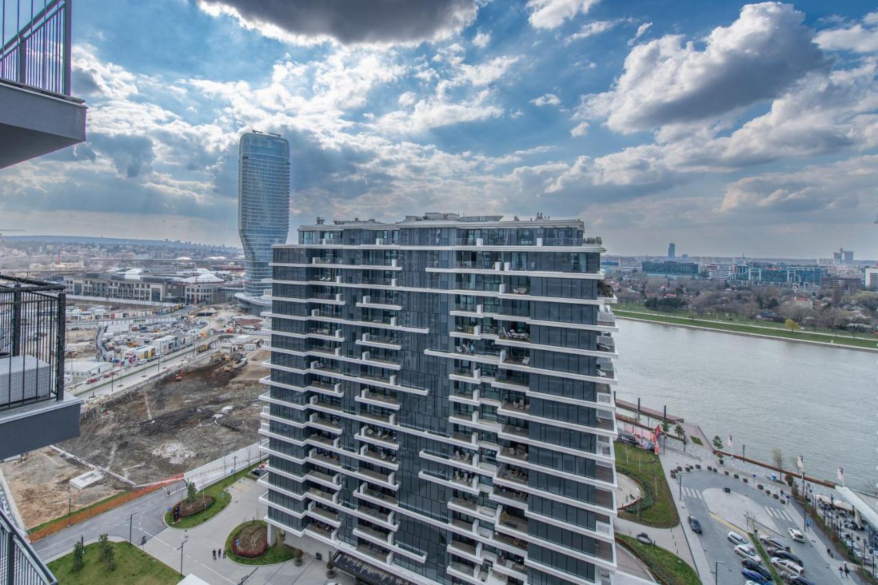 Luxury Stay In Belgrade Waterfront With Views Eksteriør bilde