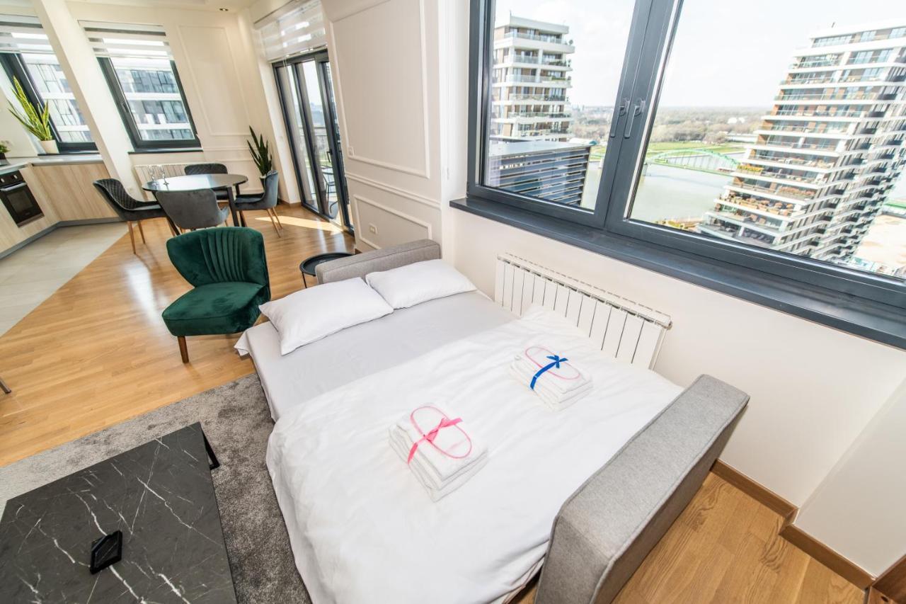 Luxury Stay In Belgrade Waterfront With Views Eksteriør bilde
