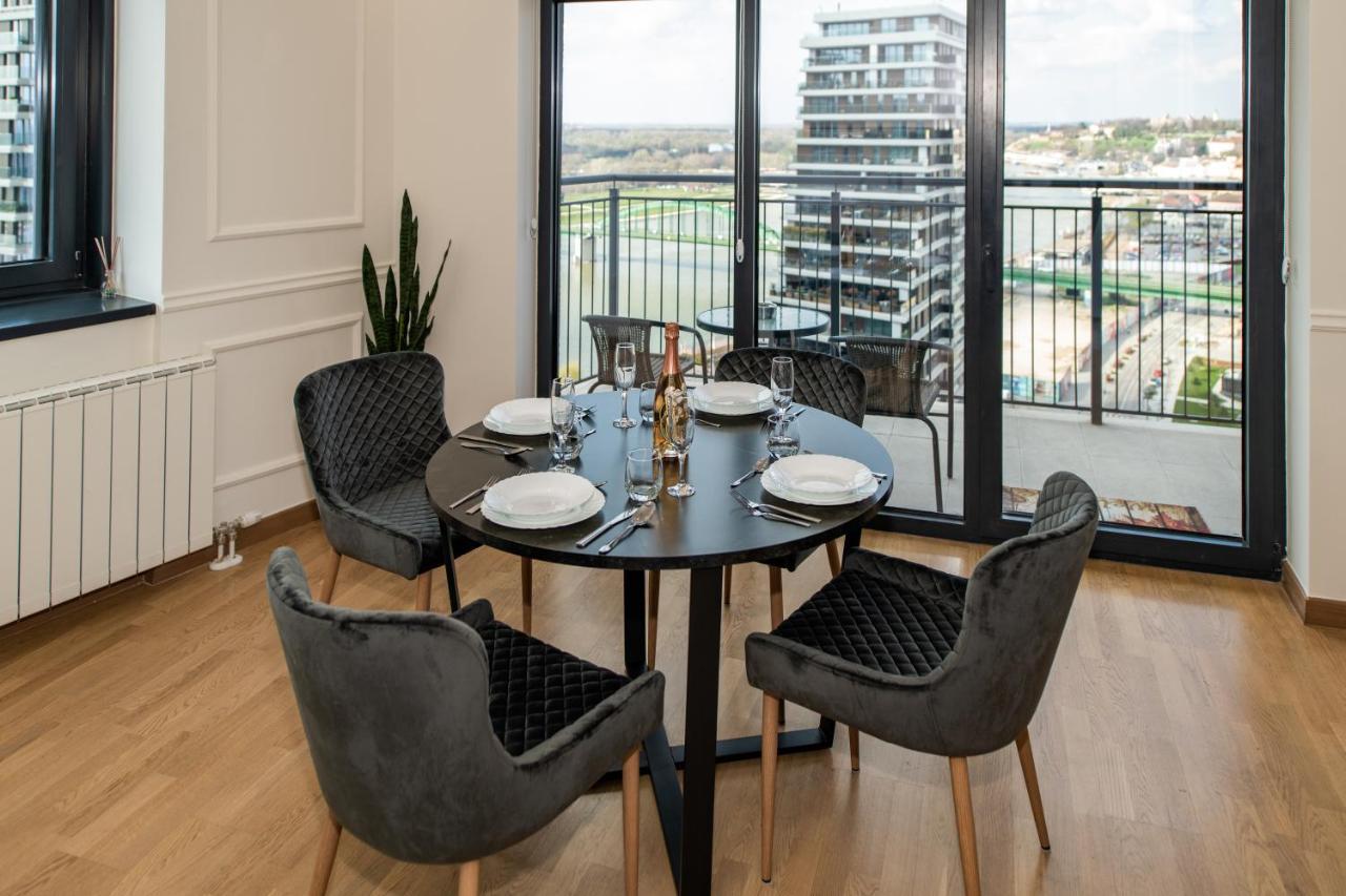 Luxury Stay In Belgrade Waterfront With Views Eksteriør bilde
