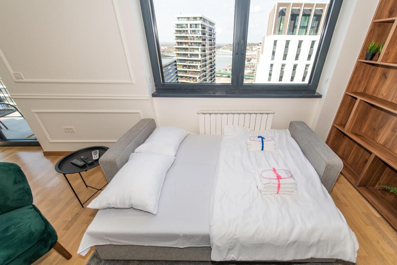 Luxury Stay In Belgrade Waterfront With Views Eksteriør bilde
