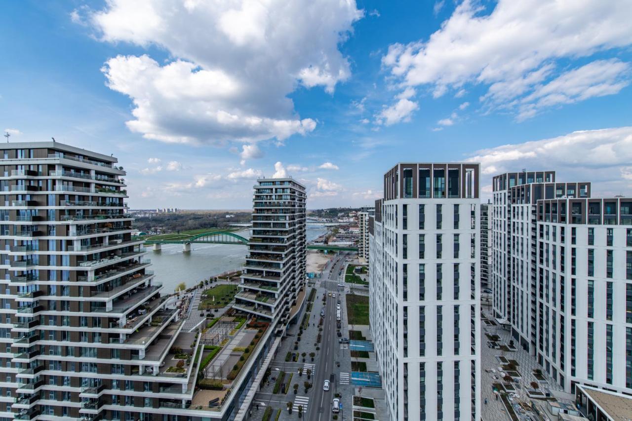 Luxury Stay In Belgrade Waterfront With Views Eksteriør bilde